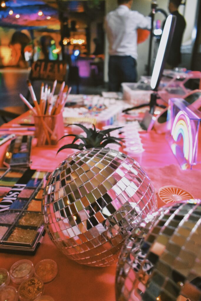 Stand de glitter en bodas en asturias