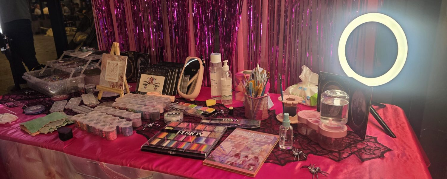 Stand completo para bodas en asturias glitter